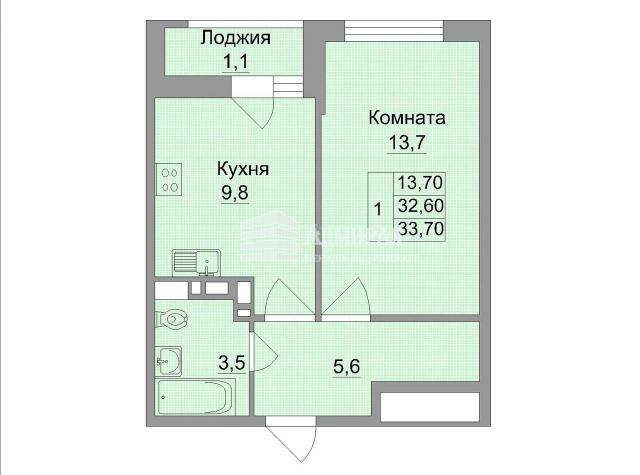 Квартира на продажу в Ростове-на-Дону, улица Нансена, 83 фото №1