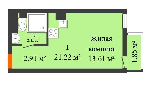 Квартира на продажу в Ростове-на-Дону, проспект Ленина, 46/2 фото №0