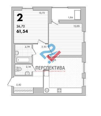 Квартира на продажу в Уфе, улица Уфимское Шоссе, 24 фото №0