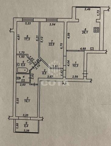 Квартира на продажу в Воронеже, Студенческая улица, 12а фото №7